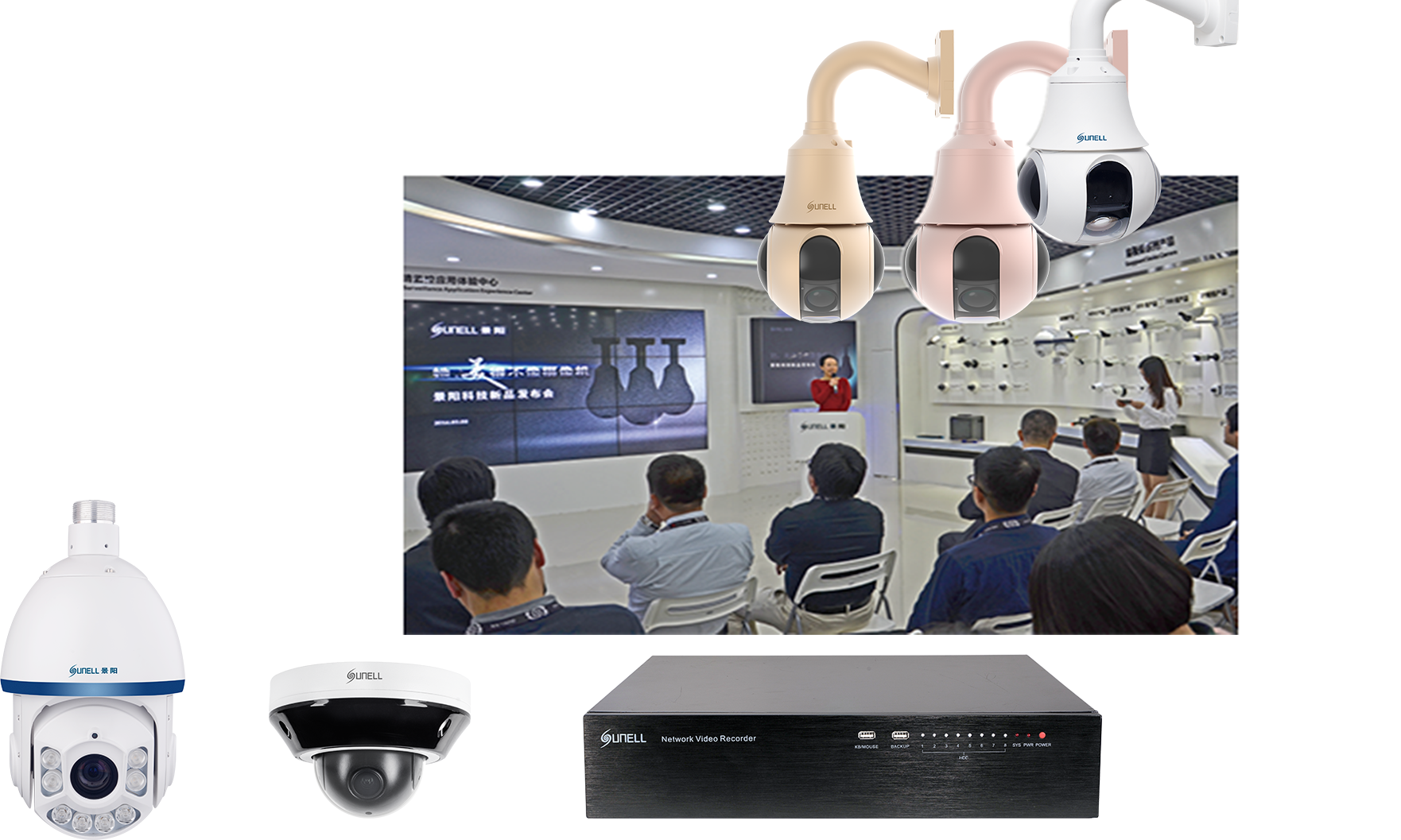 Sunell Technology Successfully Announced 3MP Mini Speed Dome Cameras